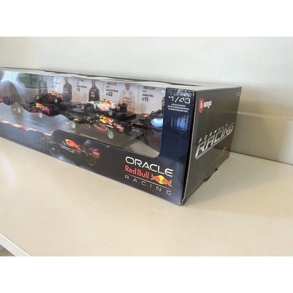 RARE Oracle Red Bull Racing Formula 1 F1 1:43 Scale Die Cast Metal 6 PACK - Picture 10 of 16